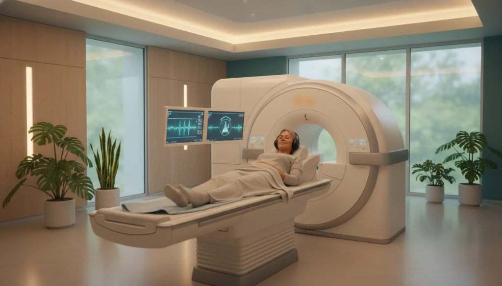 Accelerated imaging sequences and patient comfort