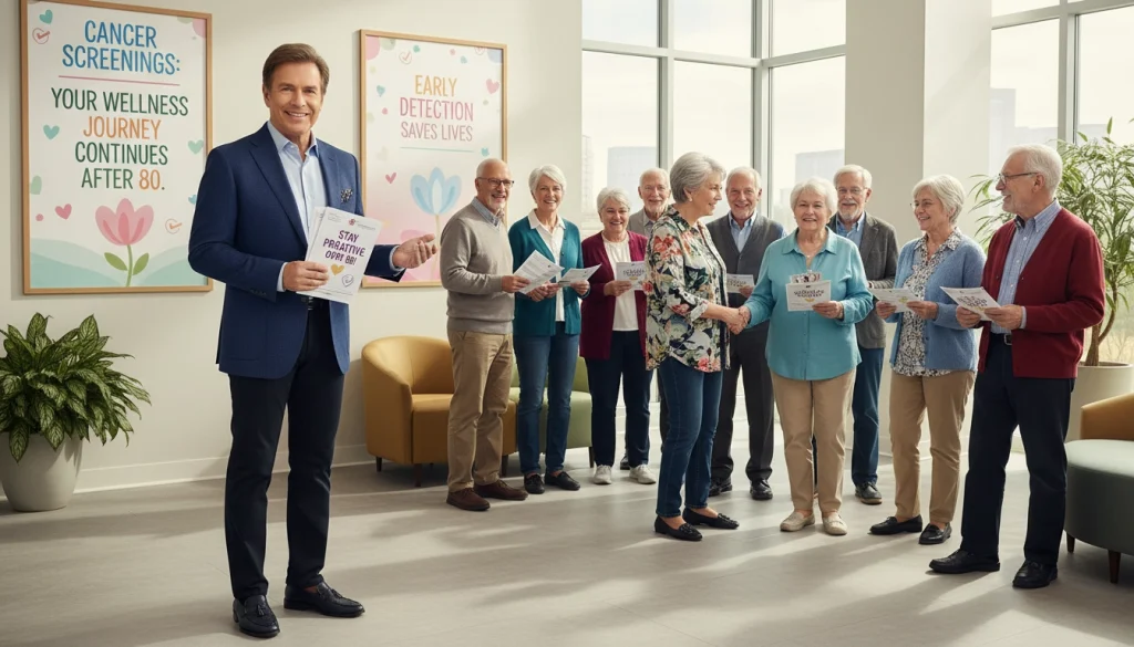 Barry Manilow cancer screening appeal