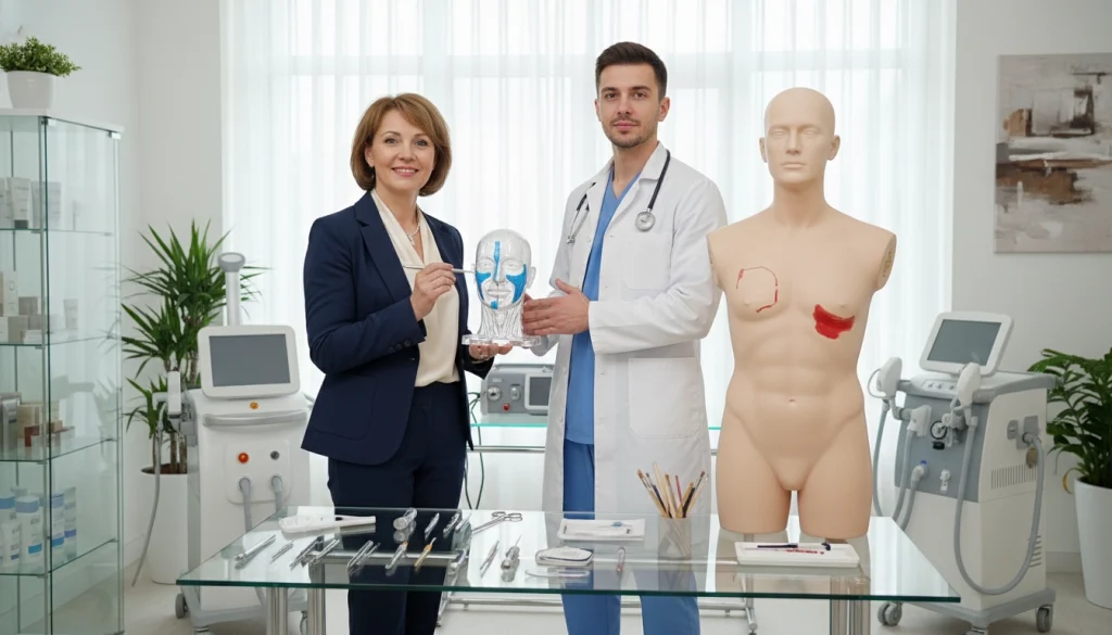 cosmetic vs plastic surgeon