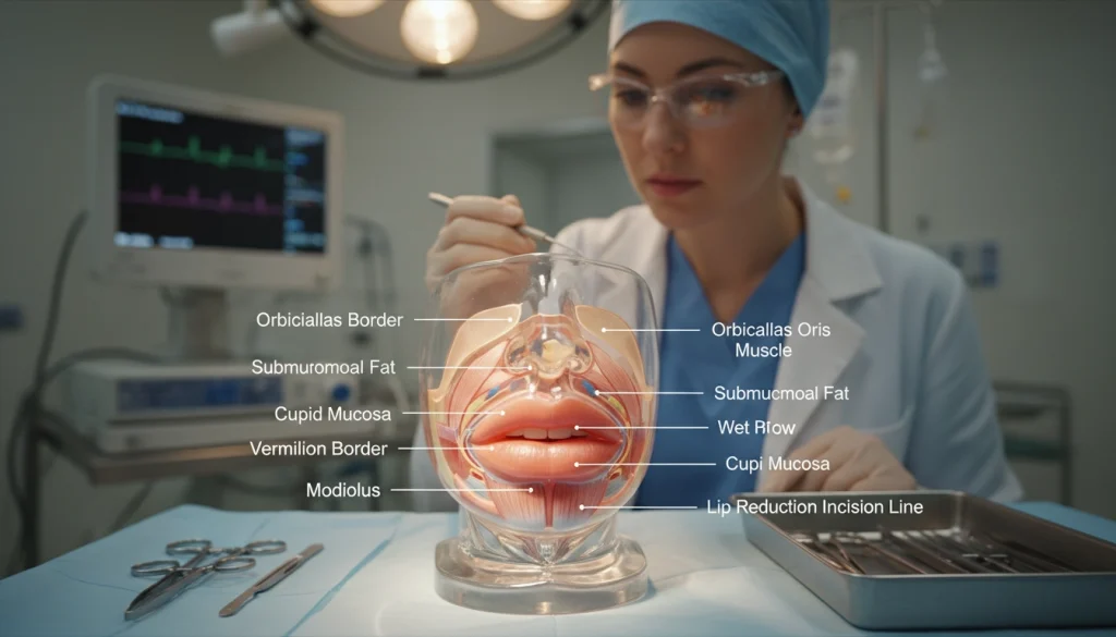 Understanding the anatomy and goals of lip reduction surgery
